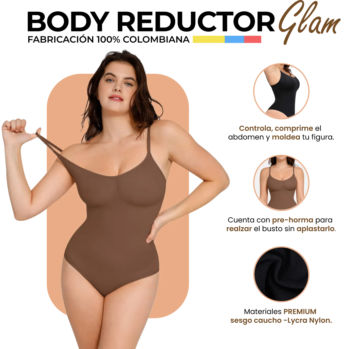 Body Reductor de Compresion Real